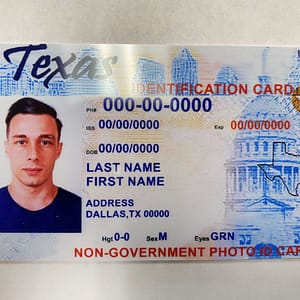 Buy Texas ID Card