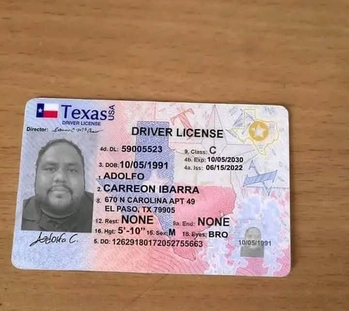 Texas Driver license